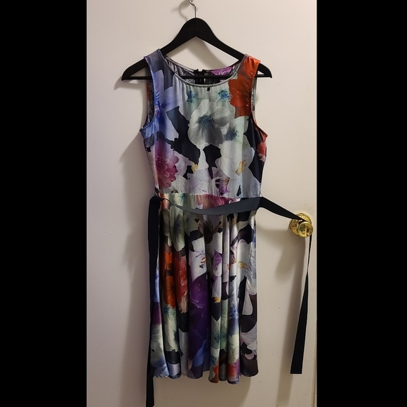 Floral Argenti Dress w Ribbon - Picture 3 of 14